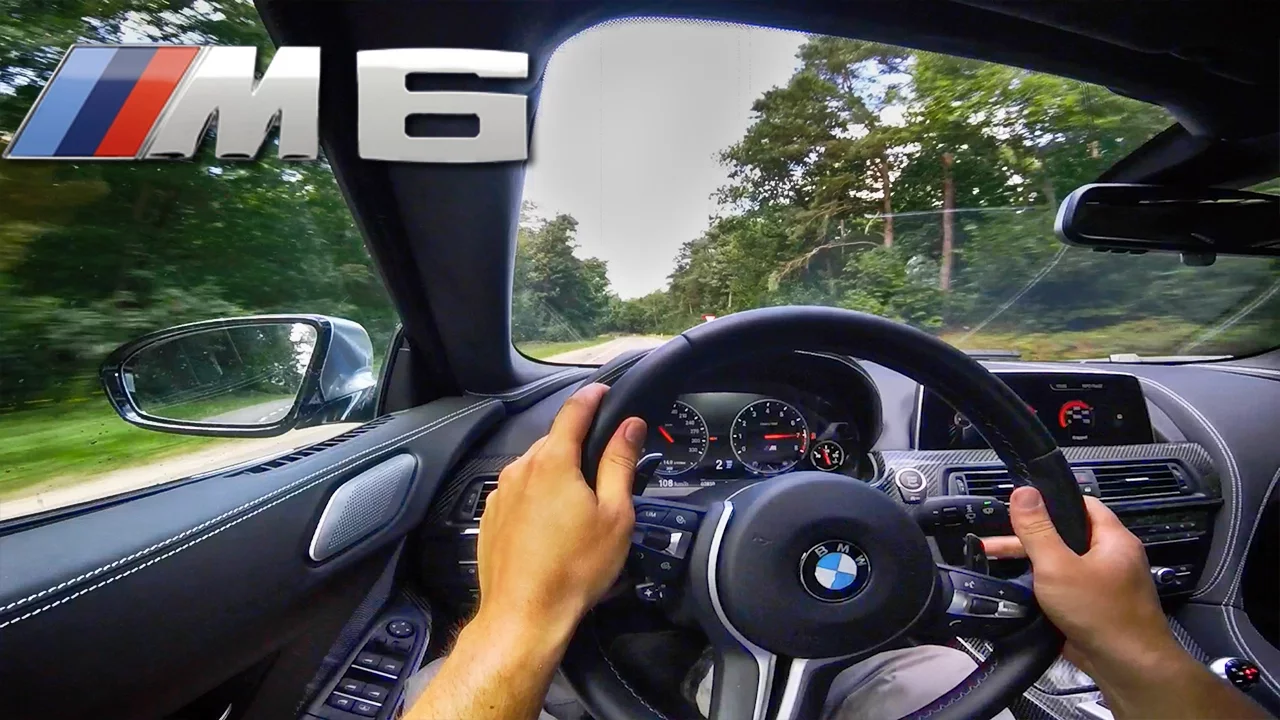 BMW M6 Gran Coupe 600HP Competition Onboard Test Drive