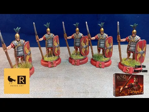ROME TOTAL WAR - Board Game - Roman Legionaries