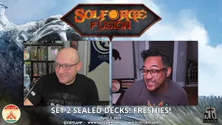 Solforge Fusion - Set 2 Sealed - Fresh Half Decks!