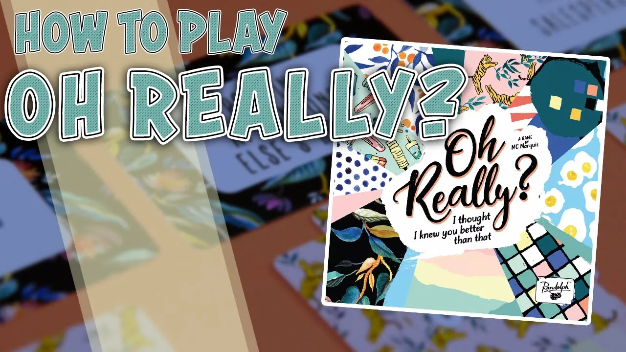 Oh Really? | How To Play | Learn to Play in 3 Minutes