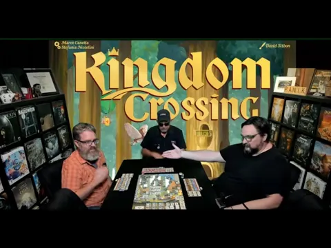 Kingdom Crossing Board Game Playthrough From @PandasaurusGames