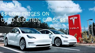 Used Electric Car Prices Crash! Electric Air Taxis for Olympics & World Cup!