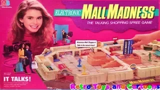 Mall Madness Board Game Commercial Retro Toys and Cartoons