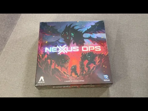 The Discriminating Gamer: Nexus Ops unboxing with Ray