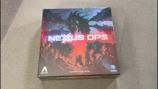 The Discriminating Gamer: Nexus Ops unboxing with Ray