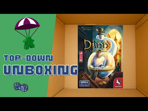 Djinn Board Game Unboxing