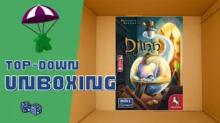 Djinn Board Game Unboxing