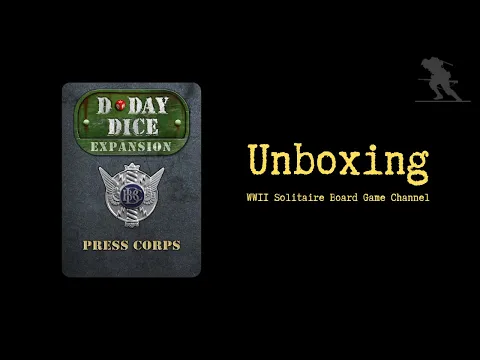 D-Day Dice: Press Corps - Unboxing