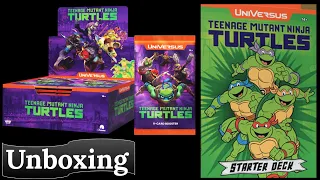 Universus: Teenage Mutant Ninja Turtles Starter Deck - Unboxing