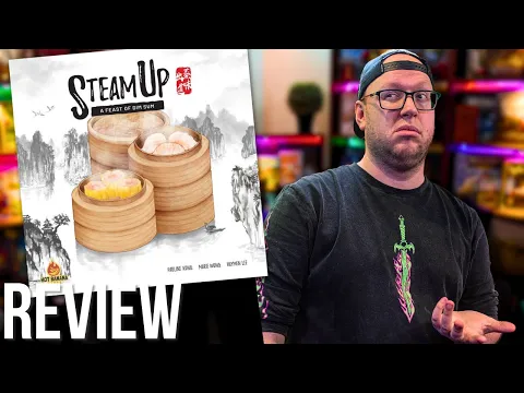 Is Steam Up the new Azul? Steam Up Board Game Review!