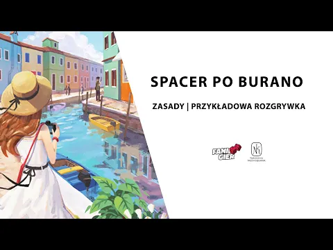 Spacer po Burano - Nasza Księgarnia | Zasady gry