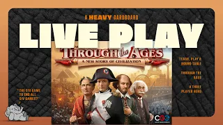 Through the Ages w/Exp. (Best Setup) - 3p Play-through, & Roundtable Discussion by Heavy Cardboard