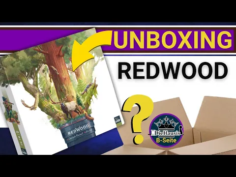 Redwood (Retail Version) | ? Unboxing Spiel von Sit Down! | DieHausis B-Seite