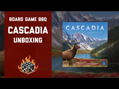 Cascadia Unboxing by Board Game BBQ