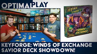 Keyforge: Winds of Exchange Playthrough - Game 2 | Optimal Play
