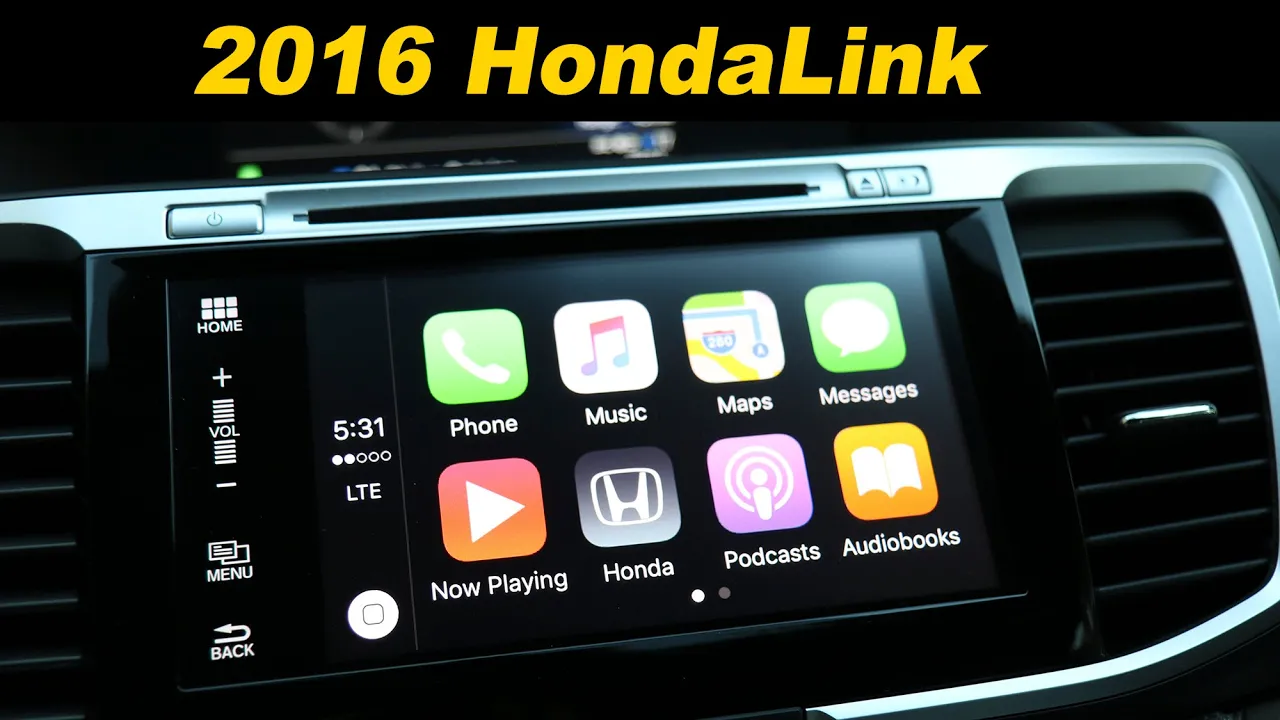 2016 Honda Accord Infotainment Review - With Android Auto and Car Play