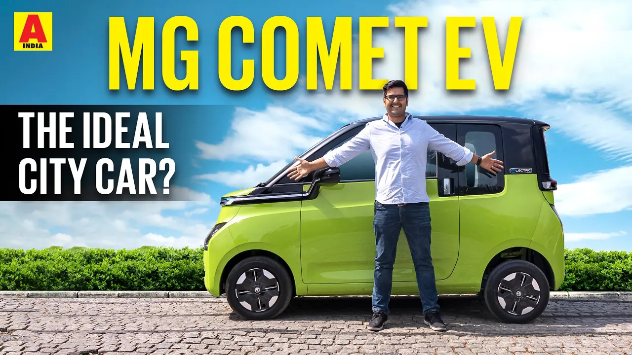 MG Comet EV review - Is it the ideal city car? | First Drive | Autocar India