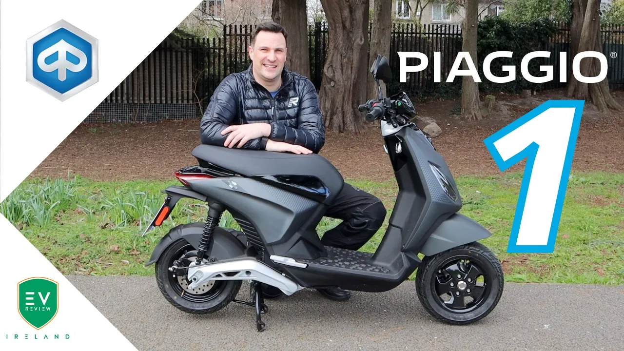 Piaggio 1 - Full Review of this All-Electric Scooter