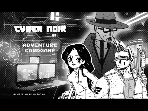 Cyber Noir Adventure Cardgame