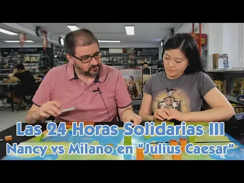 Las 24 horas Solidarias III - Nancy vs Milano en “Julius Caesar”