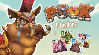 Pook, simple and fast-paced card game