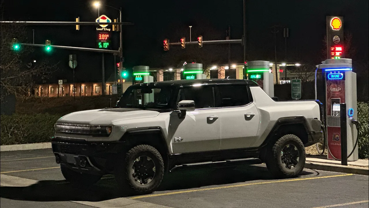 Thirsty Beast! Hummer EV Cold Weather Efficiency At 60, 70, & 80 MPH