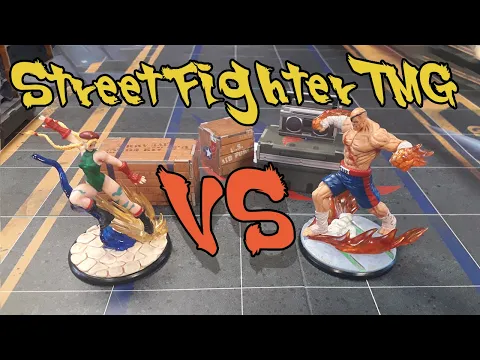 Street Fighter the Miniatures Game: Cammy Vs Sagat (Physical)