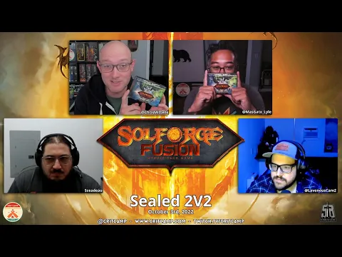 Solforge Fusion - Sealed 2V2 KS Booster Battles!