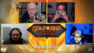Solforge Fusion - Sealed 2V2 KS Booster Battles!