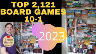 Top games of all time 10-1 AmassGames #boardgame #tabletop #games #top10 #2023 #cards #award #list