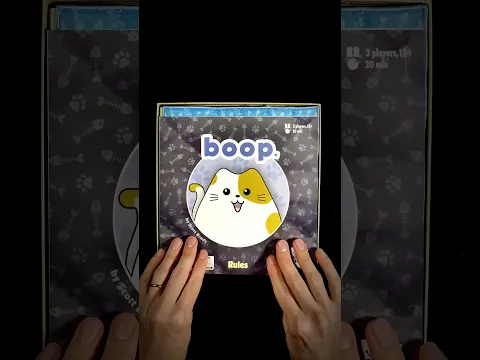 Un-Unboxing boop. #unboxing #boop #cats #boardgame