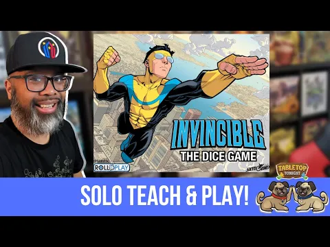 Invincible: The Dice Game: Roll Dice and Join the Guardians of the Globe! (BGG Solo Variant)