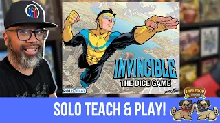 Invincible: The Dice Game: Roll Dice and Join the Guardians of the Globe! (BGG Solo Variant)