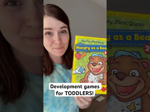 Fine Motor Skill Development for Toddlers - Hungry as a Bear! #boardgamesforkids #finemotorskills