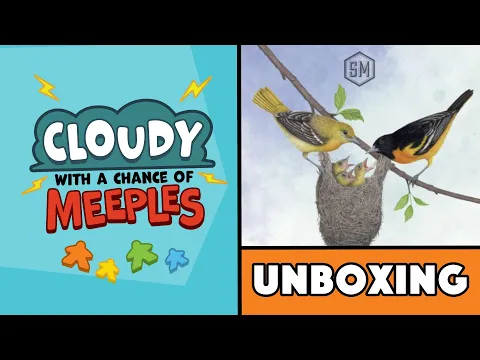 Wingspan Pocket Unboxing - Cloudy with a Chance of Meeples