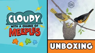 Wingspan Pocket Unboxing - Cloudy with a Chance of Meeples
