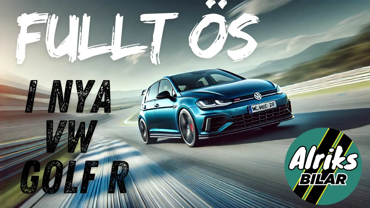 Fullt ös i nya Golf R!