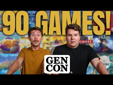 The Ultimate Gen Con 2025 Preview | Discover Your Next Favorite Board Game!