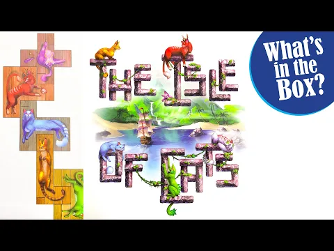 THE ISLE OF CATS Board Game Kickstarter Unboxing