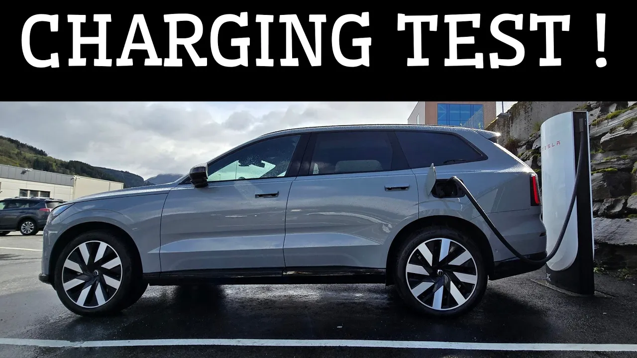 Volvo EX90 needs Tesla SuC to peak ⚡️
