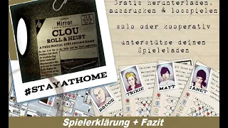 Roll and Heist - Spielerklärung + Fazit
