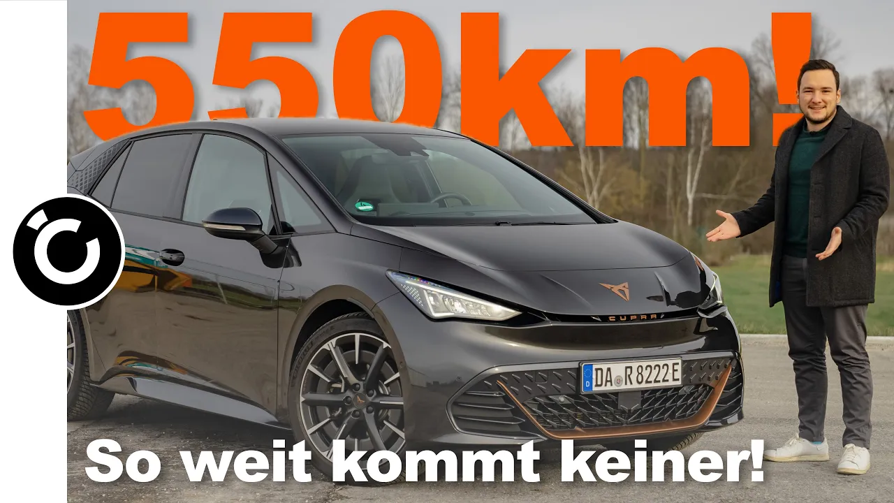 Cupra Born 170KW - mehr geht nicht auf MEB: 550km und Software 3.0!