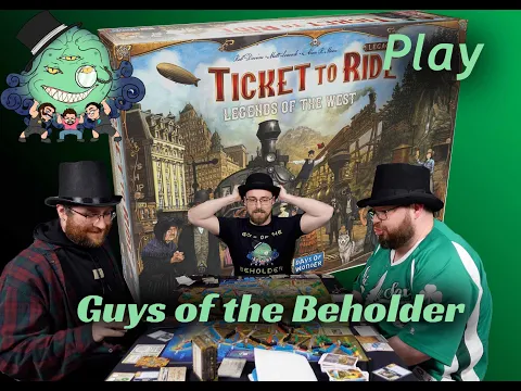 The Guys Play Ticket to Ride Legacy Legends of the West Epsiode 11