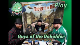 The Guys Play Ticket to Ride Legacy Legends of the West Epsiode 11