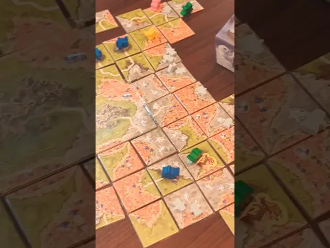 Mists over Carcassonne #boardgamelife #boardgames #boardgamegeek #卡卡頌 #卡爾卡松 #霧中情誼