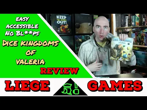 Building a Kingdom, One Roll at a Time: Dice Kingdoms of Valeria (& Expansion) Review