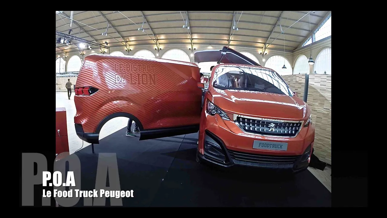 Food Truck Peugeot ou le Bistrot du Lion (P.O.A)