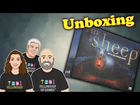 The Sheep Unboxing Sheep the Apex Predator The Kickstarter Horror Comedy Board Game Revealed!