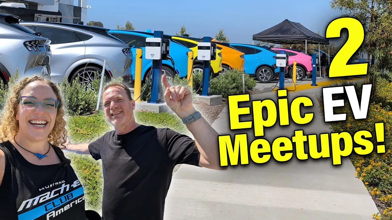 EV meetups at Ford EVDC & Rove charging + adventures at Disney, Electrify America, & more!