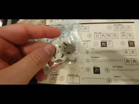 The Russian Campaign - How I sorted the counters into baggies
